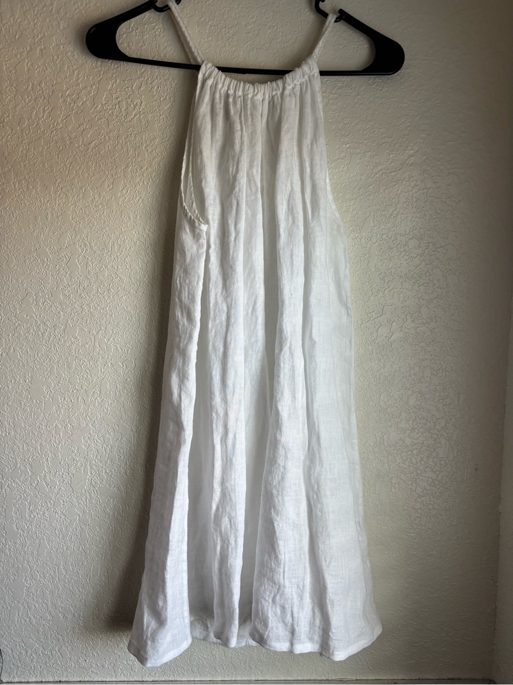 Bellambra 100% Linen Halter Dress; made in Italy.